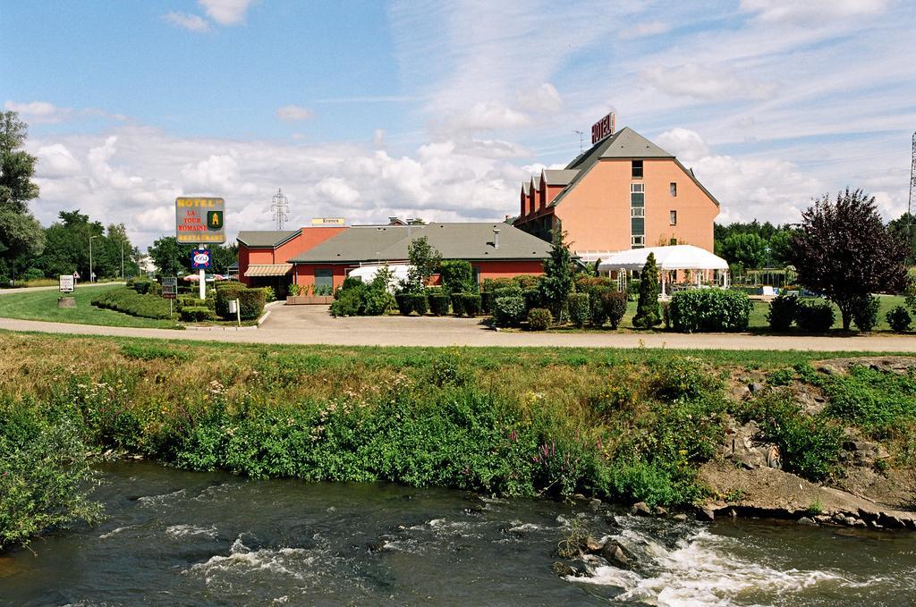 Schweighouse-sur-Moder Hotel Restaurant La Tour Romaine - Haguenau - Strasbourg Nord מראה חיצוני תמונה